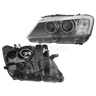 Фара BMW X3 F25 10-14 лев с электрокорректором, под ксенон,LED DEPO