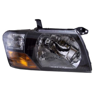 Фара MITSUBISHI PAJERO 99-03 прав черная (Евросвет) SAT