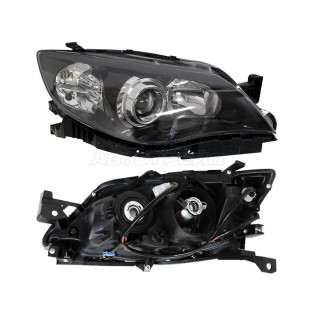 Фара SUBARU IMPREZA 07-12 прав черная, под электрокорректор DEPO