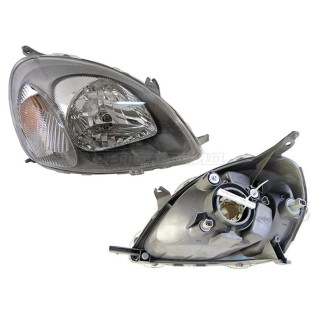 Фара TOYOTA VITZ/YARIS 99-02 прав под электрокорректор (Евросвет) TYC