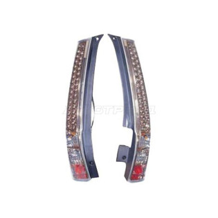 Фонарь задний   HONDA CR-V 01-06 хром диодные   комплект тюнинг R+L DEPO