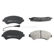 Колодки тормозные перед PEUGEOT BOXER 06-/FIAT DUCATO/CITROEN JUMPER (1 датчик износа) HOSU
