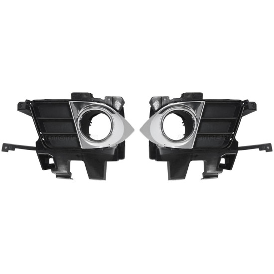 Рамки противотуманных фар Хонда Аккорд Honda Accord 8 (2011-2012) комплект 2 штуки левая и правая SAT высокое качество