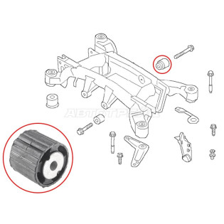 Сайлентблок заднего редуктора задний  BMW X5 E70 06-13/F15 12-/X6 E71/E72 07-14/F 16 13- SAT