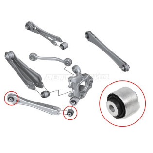 Сайлентблок задней цапфы BMW X3 F25 09-/X4 F26 14- SAT