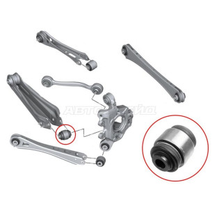 Сайлентблок задней цапфы BMW X3 F25 09-/X4 F26 14- SAT
