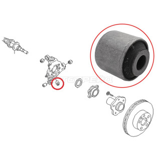 Сайлентблок задней цапфы NISSAN MURANO Z51 2007-2014 SAT