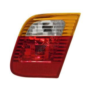 Фонарь в крышку багажника BMW E46 01-05 прав желтая полоса DEPO