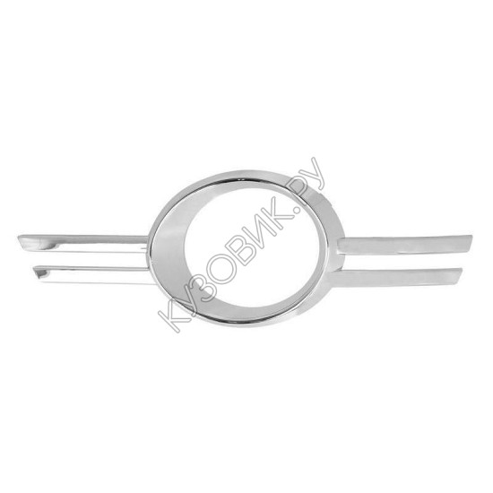 Молдинг решётки бампера правый хром Mercedes C-Class W204 (2007-2014)