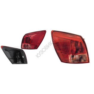 Фонари задние Ниссан Кашкай Nissan Qashqai J10 (2007-2013) комплект 2 штуки левый и правый SAT высокое качество