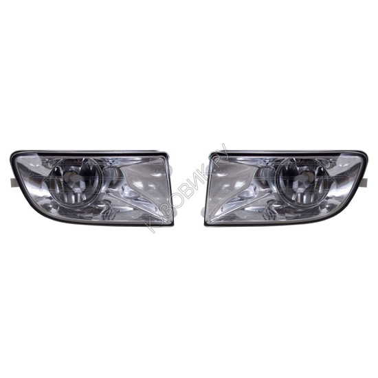 Фары противотуманные Шкода Октавия Skoda Octavia A5 (2004-2008) комплект 2 штуки левая и правая DEPO высокое качество