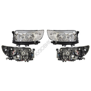 Фары Субару Форестер Subaru Forester S11 (2005-2008) комплект 2 штуки левая и правая DEPO высокое качество