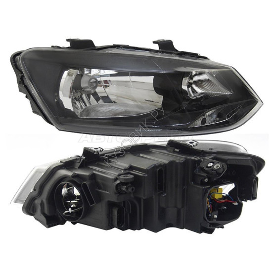 Фара VW POLO 09-13 прав хэтчбек DEPO