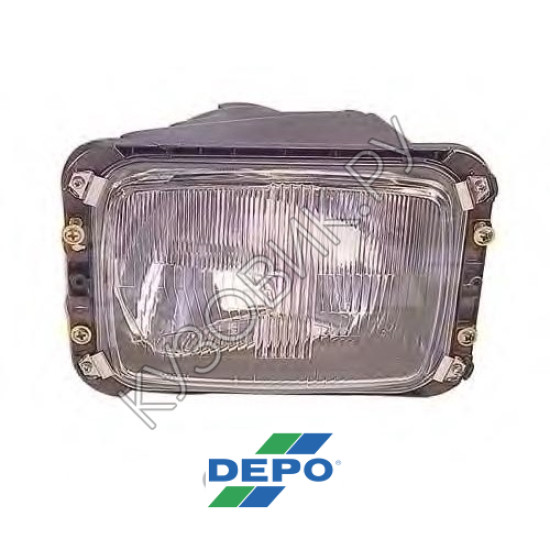Фара левая Mercedes 207D-410 (1977-1995) DEPO